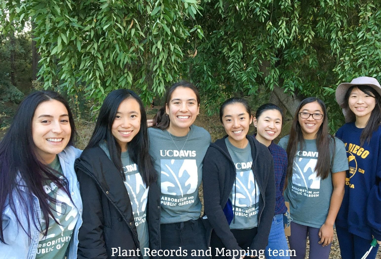 Plant Records and Mapping team group photo