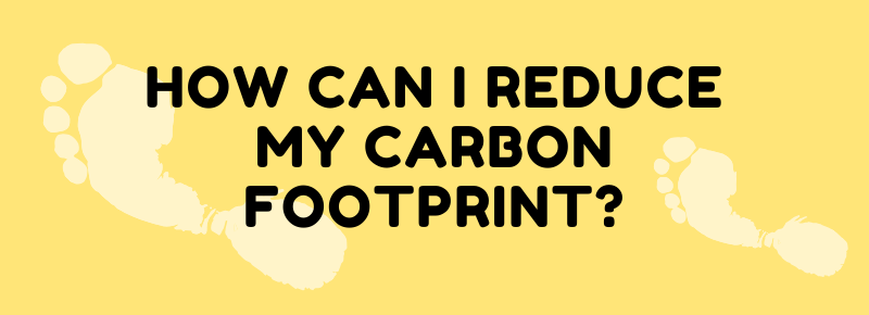 Title page image for reducing your carbon footprint