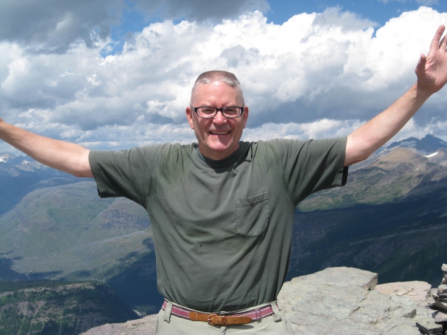 Robert on mountain