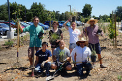 Sustainable Gardening Interns