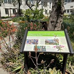 Image of an interpretive sign located in UC Davis Landscape Lab GATEway Garden.