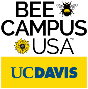 Bee campus USA UC Davis logo