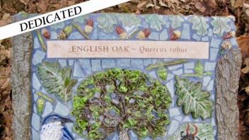 English Oak plaque