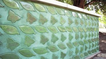 butterfly and leaf tiles
