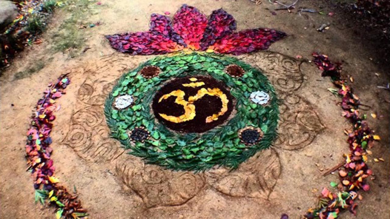 “Sites and Sounds of the Universe,” art on ground