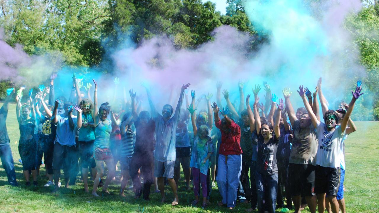 Image from Rang De Davis: A Celebration of Holi.