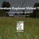 Image of the opening graphic of the Arboretum Virtual Tour created by Learning by Leading Museum Education students.